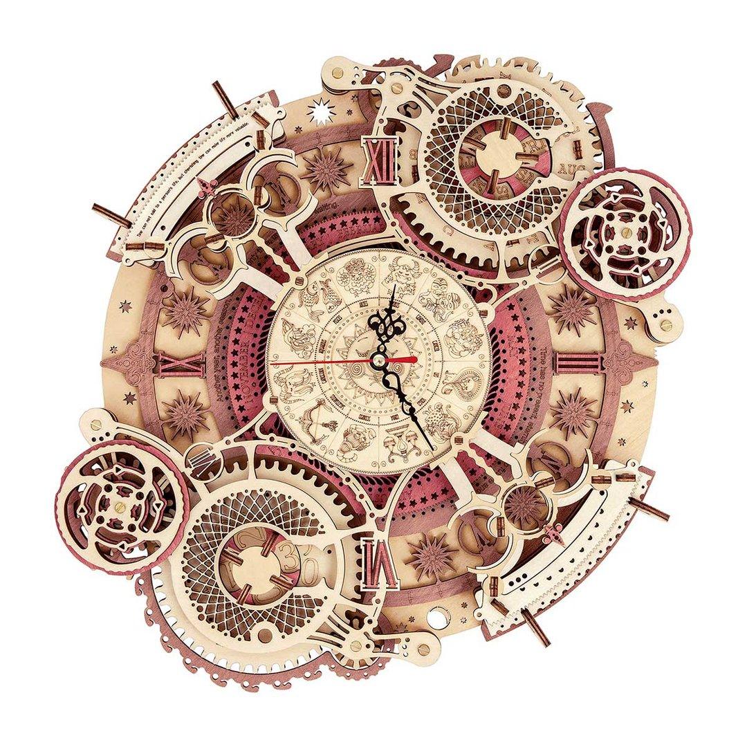 Zodiac Mechanical Wall Clock | Amharb