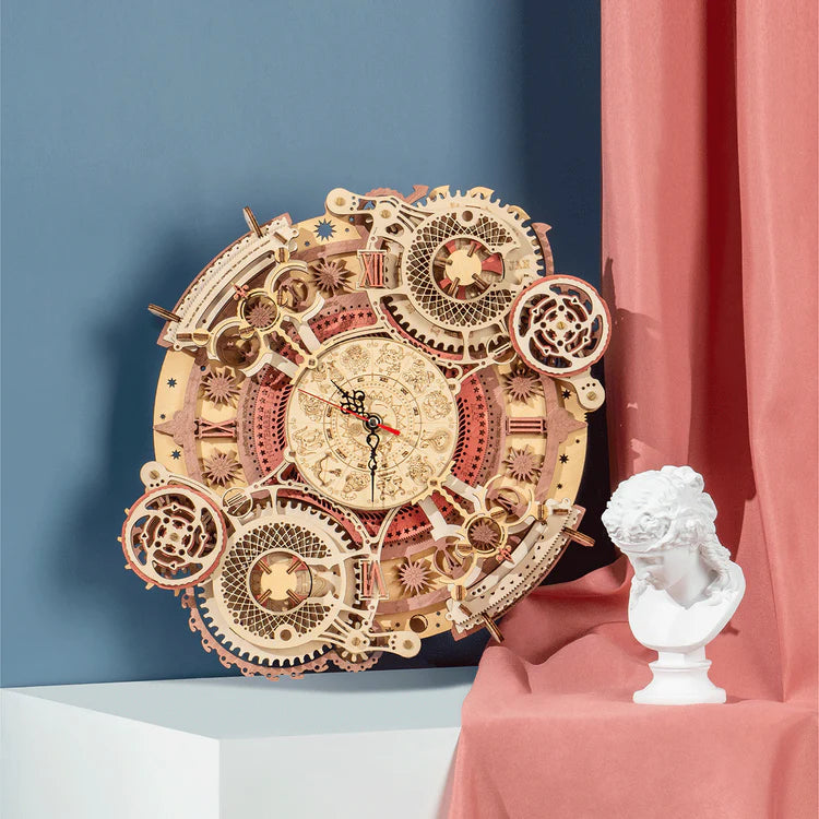 Zodiac Mechanical Wall Clock | Amharb