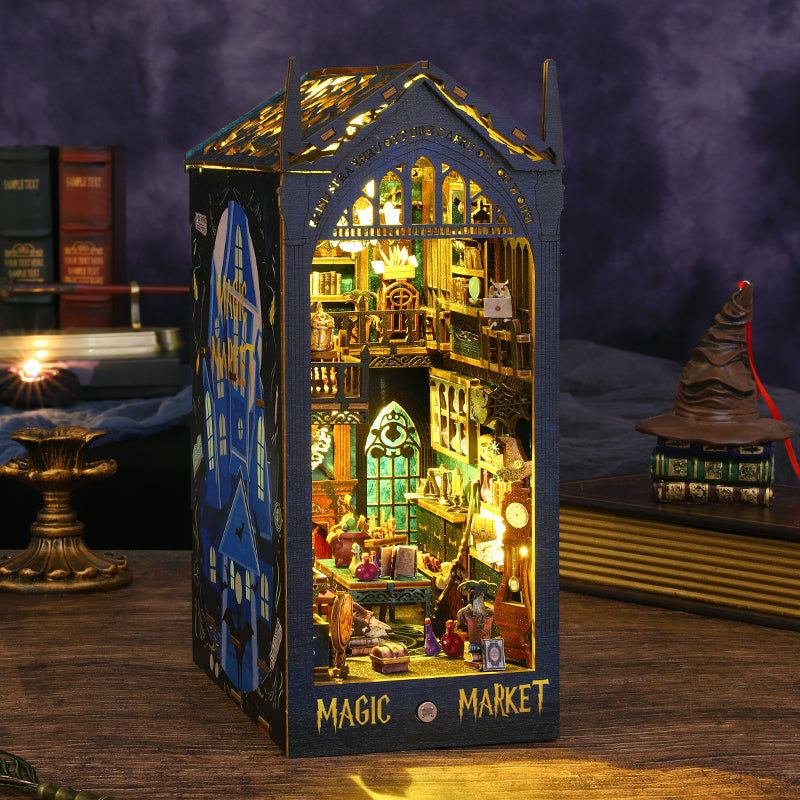 Magic Market Book Nook | Amharb (Music Box)
