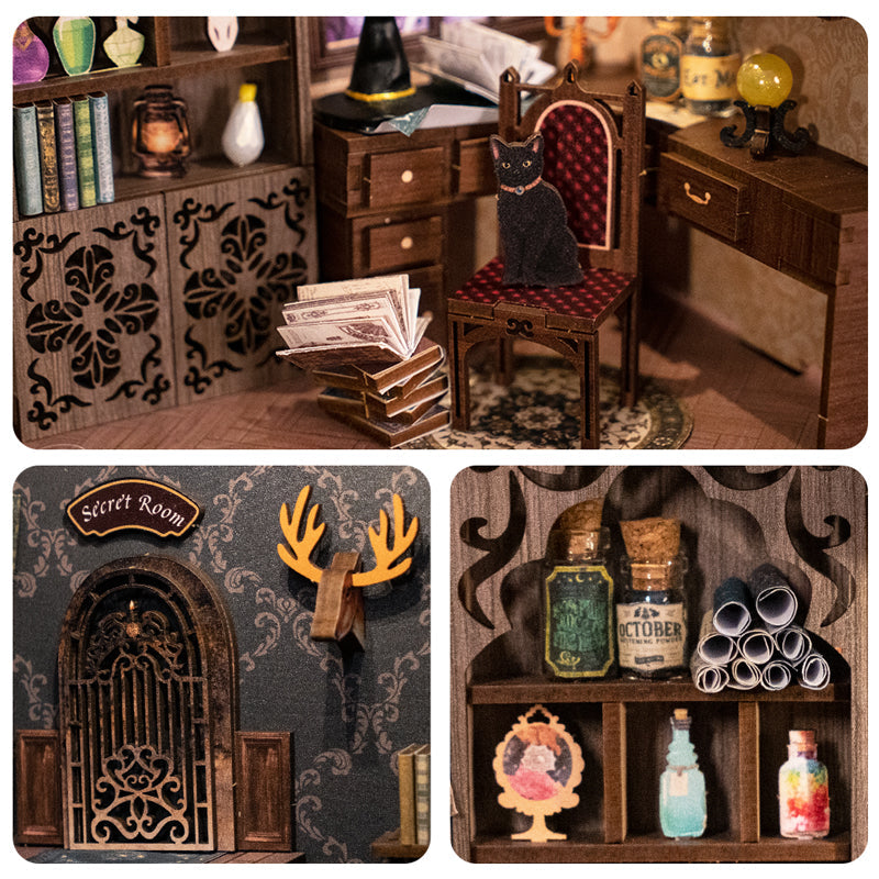 Magic Pharmacist Book Nook | Amharb (Dust Cover Included)