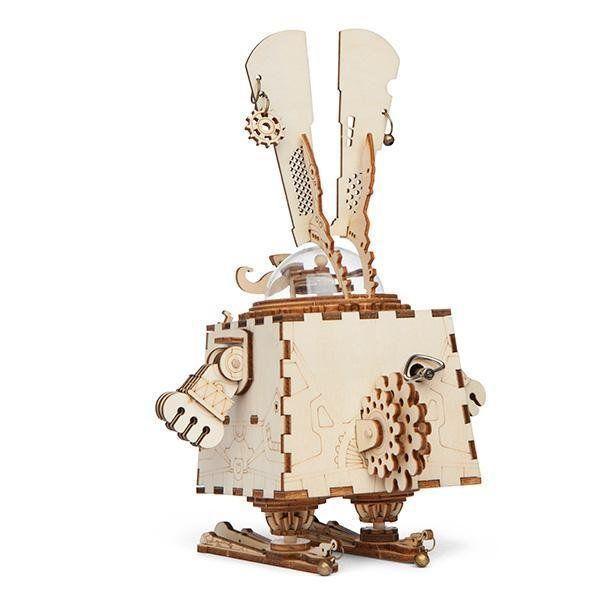 Harper Mechanical Bunny Music Box | Amharb